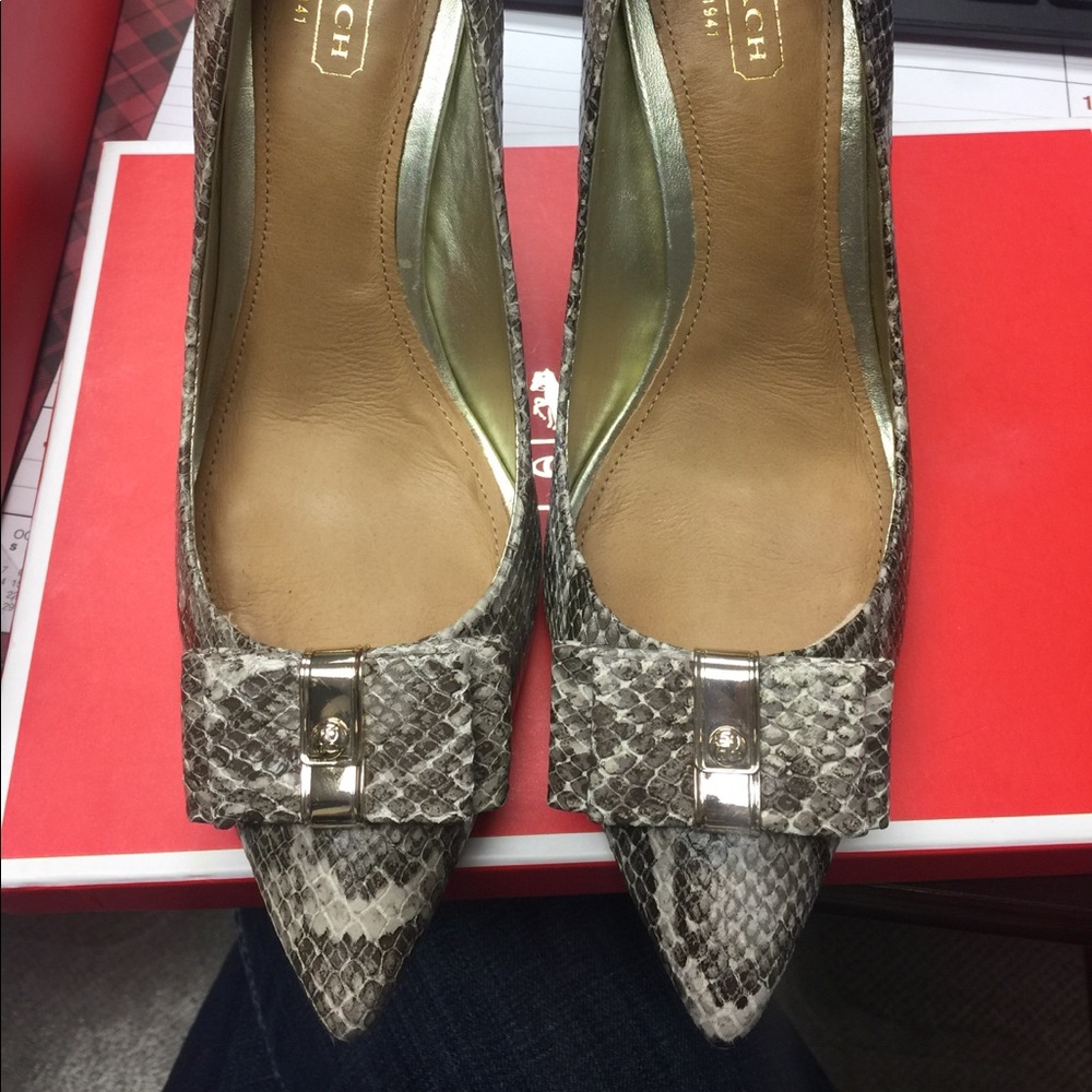 Coach Bow Heels